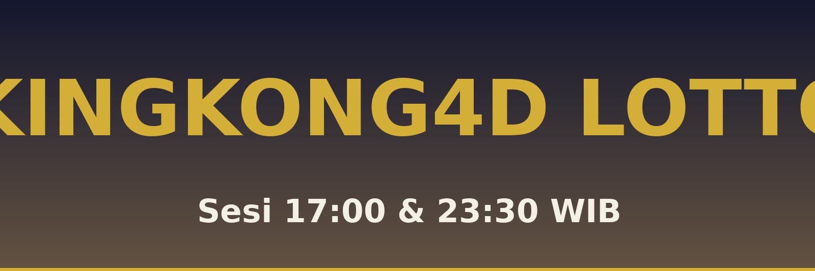 Kingkong4D Lotto Gunung Malela
